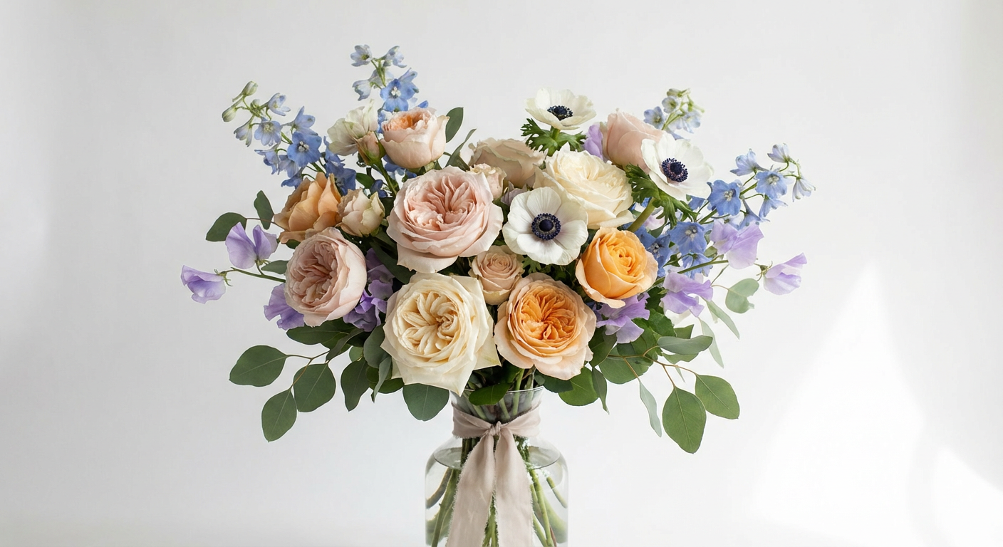 Delikatne różowe kwiaty